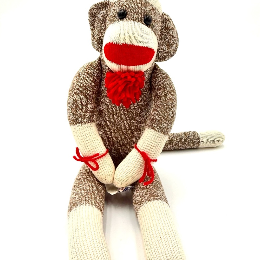 Sock monkey stuffed toy.‎  NWT, Ships next day